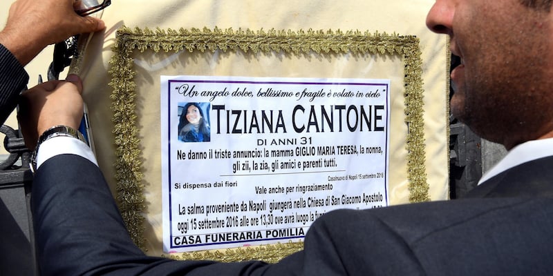 tiziana cantone morte