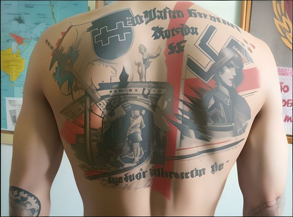 tatuaggi battaglione Azov